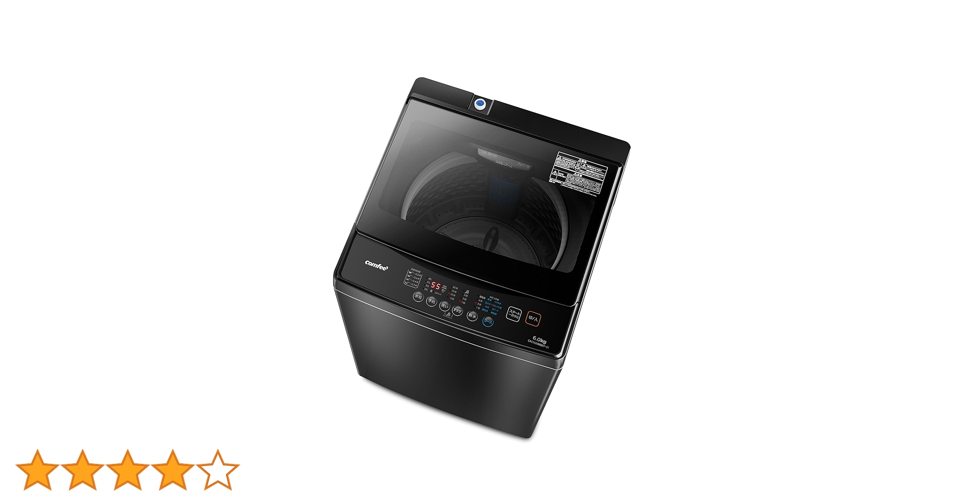 Amazon.co.jp: COMFEE' CAC06EW60/T-S1 Fully Automatic Washing